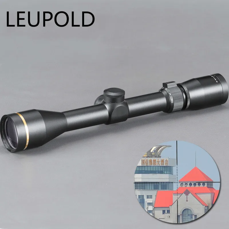 

Leupold Vx-3 3.5-10x40 Mil-dot Riflescopes Rifle Scope Hunting Scope W/ Mounts Hunting Optics Luneta Para Rifle Hunting Scopes