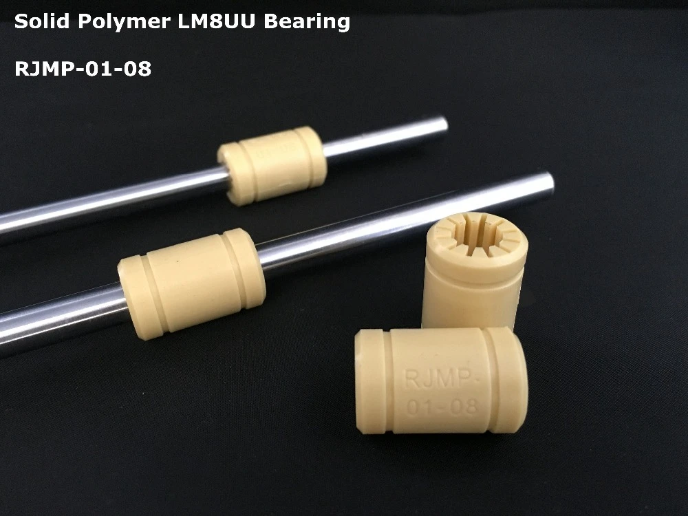6mm shaft Igus Drylin RJMP-01-06 3D Printer Solid Polymer LM6UU Bearing