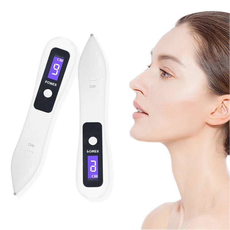 

Upgrade Tattoo Mole Removal Plasma Pen Laser Facial Freckle Dark Spot Remover Tool Wart Removal Machine 9 Gears Band Lamp