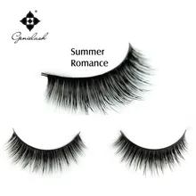 Летняя Романтика GENIE Deluxe ручной работы из натурального меха норки накладные ресницы