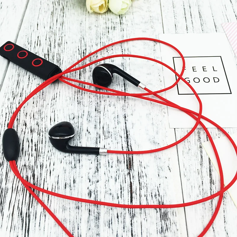Iskas Bluetooth наушники музыка Спорт Телефон Беспроводной бас Fone сем телефон громкой