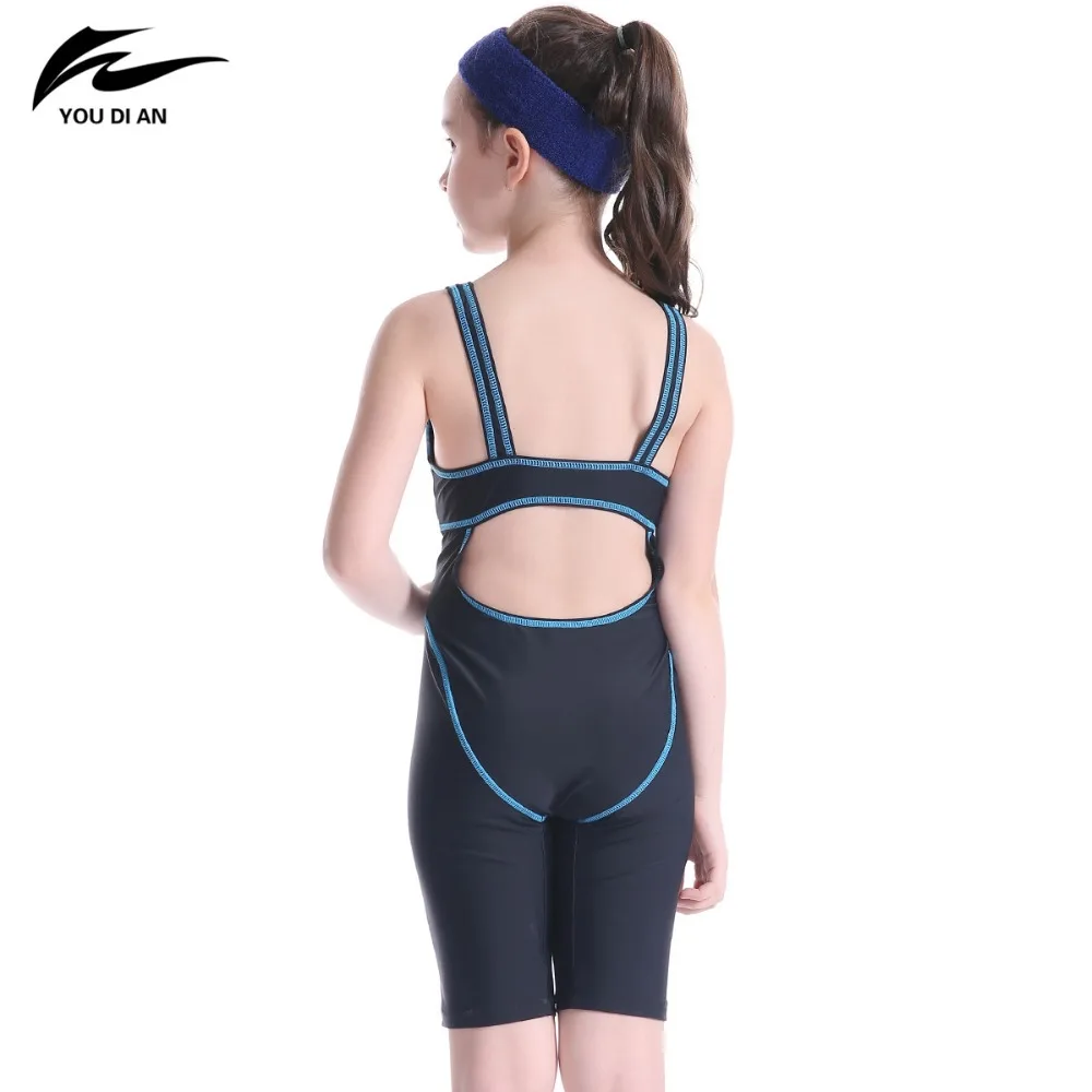 bikinis 2018 mujer girl Children Swimwear Print Patchwork Swimsuit Cute Professional Sport Beach Wear bikini set thong biquini