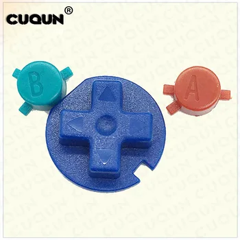 

10sets A B Buttons Keypads for Nintend Gameboy Color GBC Limited Edition Colorful Buttons Case Cover for GBC D Pads Buttons