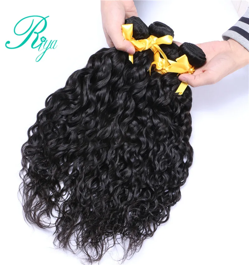 water wave bundles with 4X4 silk base closure  (6) - 
