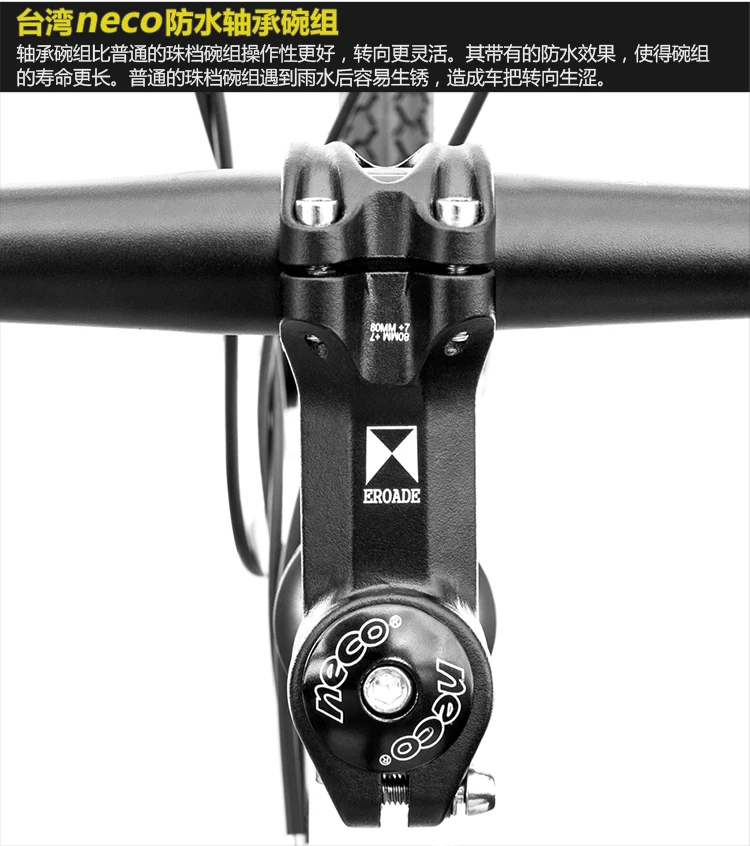 Discount New Brand Folding Bike Aluminum Alloy Frame 26 inch Wheel 24/27 Speed Dual Disc Brake Road Bicycle Bicicleta 40