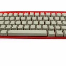 61 YMDK боковая печать Передняя Печать Толстая PBT Keycap для MX переключатели механическая клавиатура покер GH60