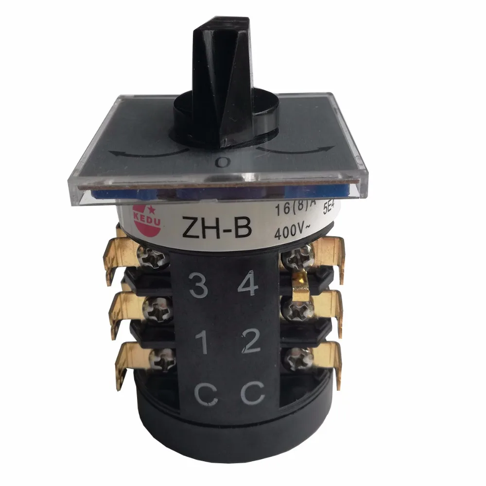ZH B 250V 16(8)A ON OFF ON Universal Switches for Machine Reverse