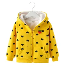 Новая осенне-зимняя куртка для девочек вельветовый свитер для девочек Повседневная теплая куртка с капюшоном в форме кролика для детей от 1 до 5 лет