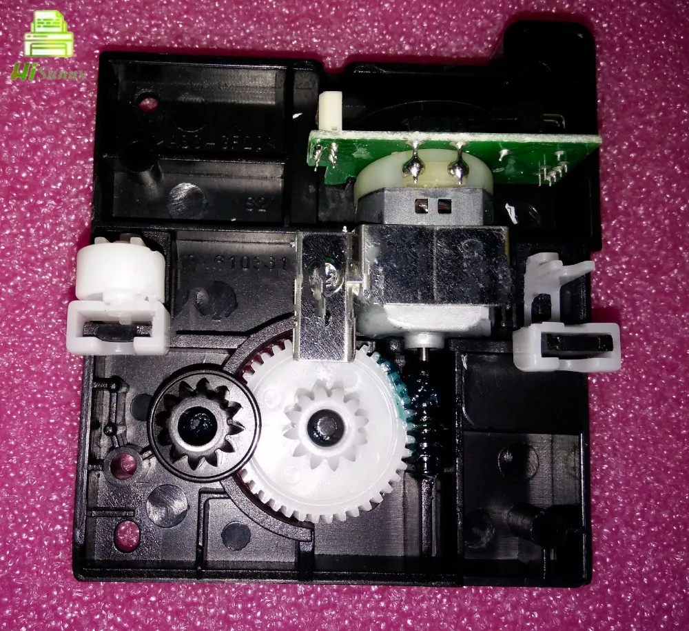 

2pcs Refurbish CB376-67901 ccd Scanner copy Head Motor Gear Assembly for HP M1005 M1120 M1120N CM1015 M1312