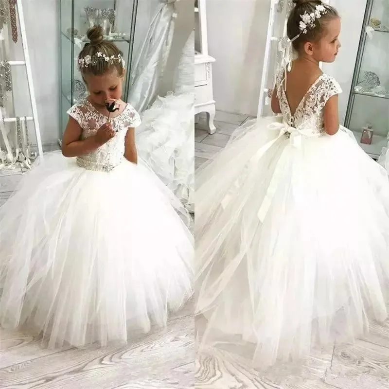 flower girl dresses with tutu skirt