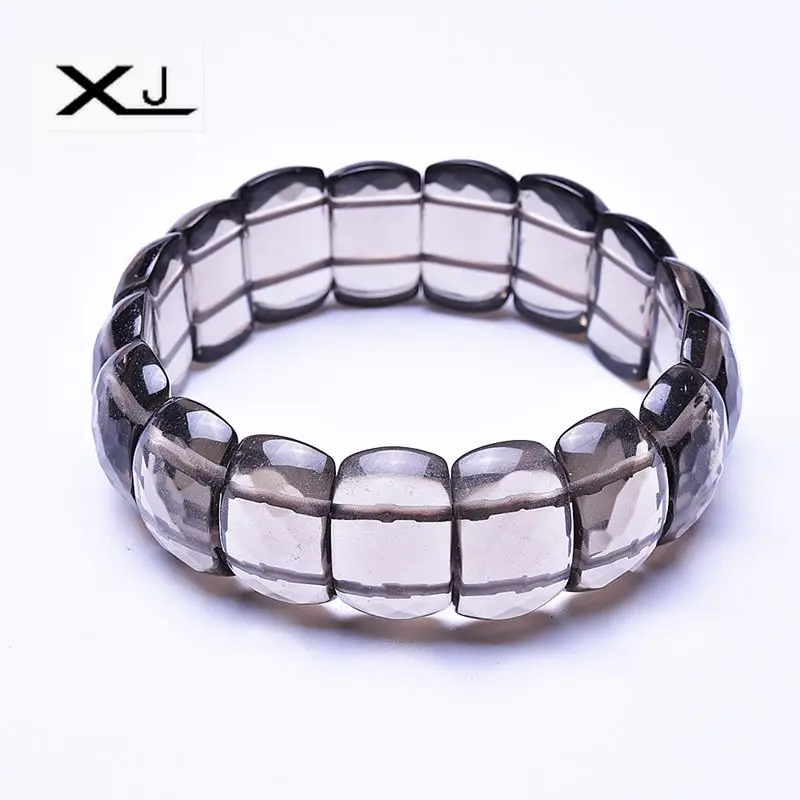 

XIN JIAO Natural White crystals Stone Bracelet Jewelry Handmade Natural Stone Beads Bracelet Man's Bracelets Creative Gifts