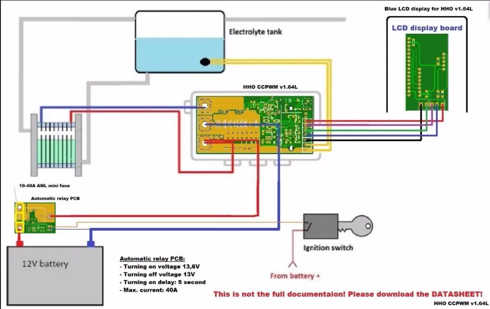 Free Shipping 55a Constant Current Hho Pwm Ccpwm 12v 24v