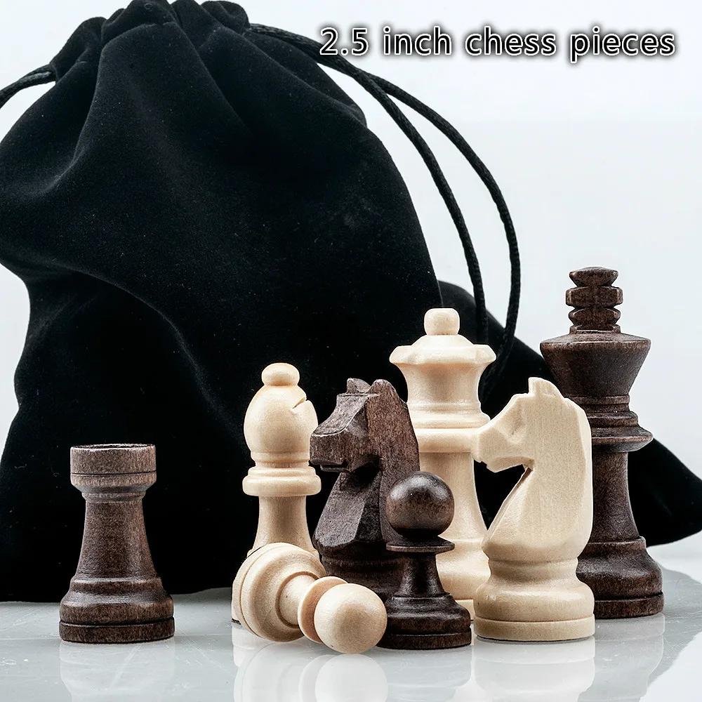 Высокое качество цельная древесина маленькие Шахматы Детские деревянные шахматы, немагнитные складные шахматы 29 см* 29 см