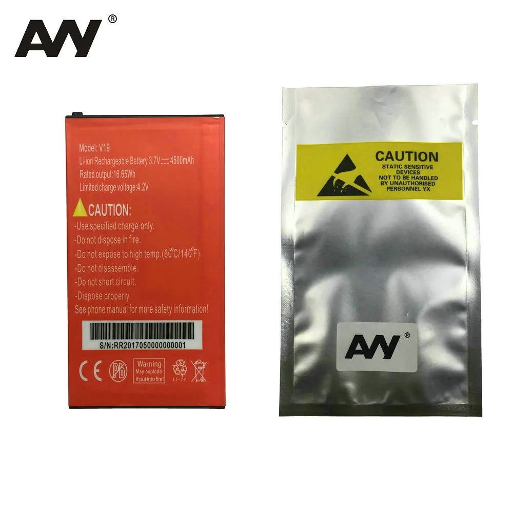 AVY Battery For Guophone Discovery V19 IP68 Waterproof Mobile phone Li
