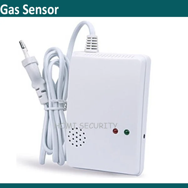 Wireless wifi alarm system of smoke detector gas leakage sensor door bell button security system
