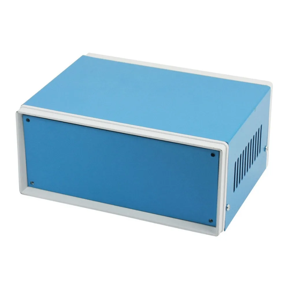 

Blue Metal Enclosure Project Case DIY Junction Box 170 x 130 x 80mm