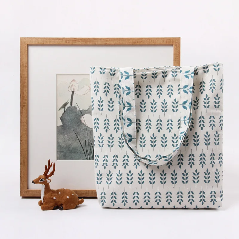 Originales Hechos A Mano de Tela Patrón De Trigo Fresco Shoulin Bolsos de Hombro Bolsa de