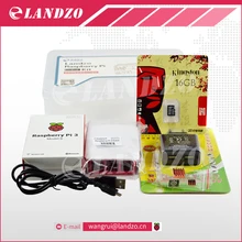 F Raspberry pi 3*1 + 16 Г SD card * 1 + Оригинальный оболочки * 1 + ЕС разъем питания * 1 + радиатор * 3 + чехол для raspberry pi 3 комплект * 1 бесплатная доставка