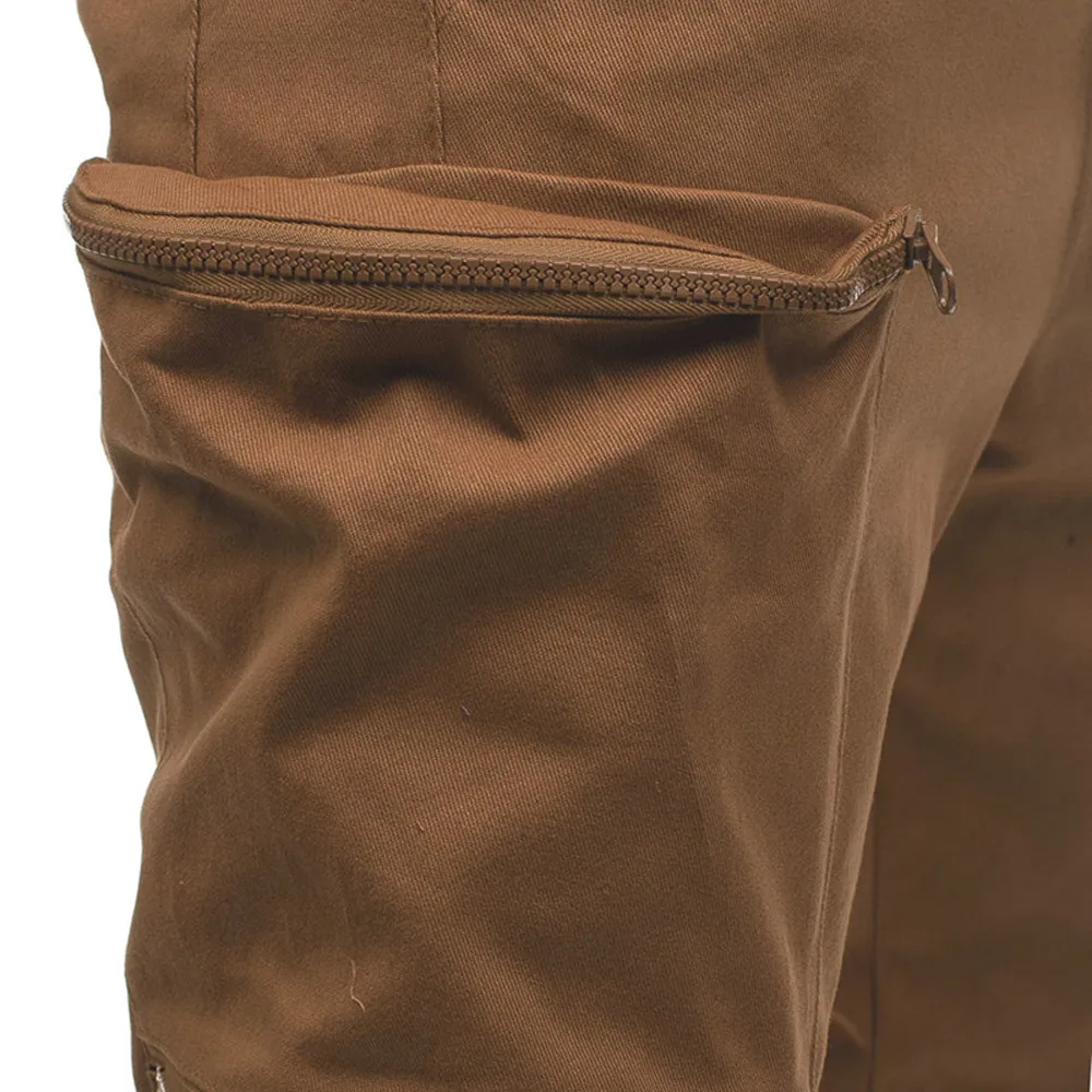 Для мужчин Drawstring классические джоггеры брюки для девочек карманы на молнии спортивные тренировочные штаны Jogger брюки для танцев рваные