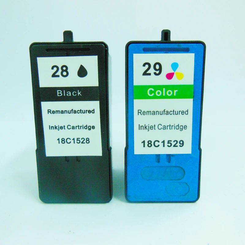 Vilaxh para Lexmark 29 cartucho de tinta para Lexmark Z845 X5410 X5495 X2510 X2530 X2550 impresora - AliExpress Ordenadores oficina