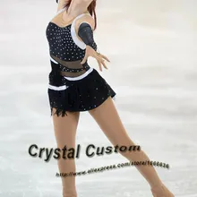 Дети Фигурное катание Платья для женщин с спандекс мода бренд Катание на коньках Платья для женщин конкурс dr3427