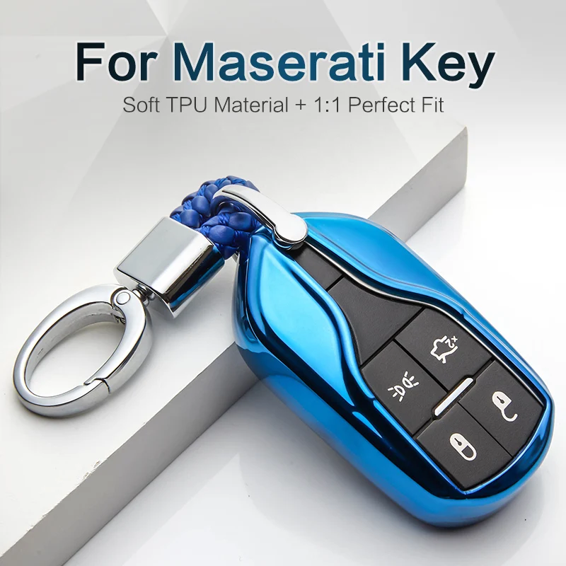 Новый мягкий ТПУ чехол для ключа автомобиля Maserati Ghibli Quattroporte Granturismo эмблема