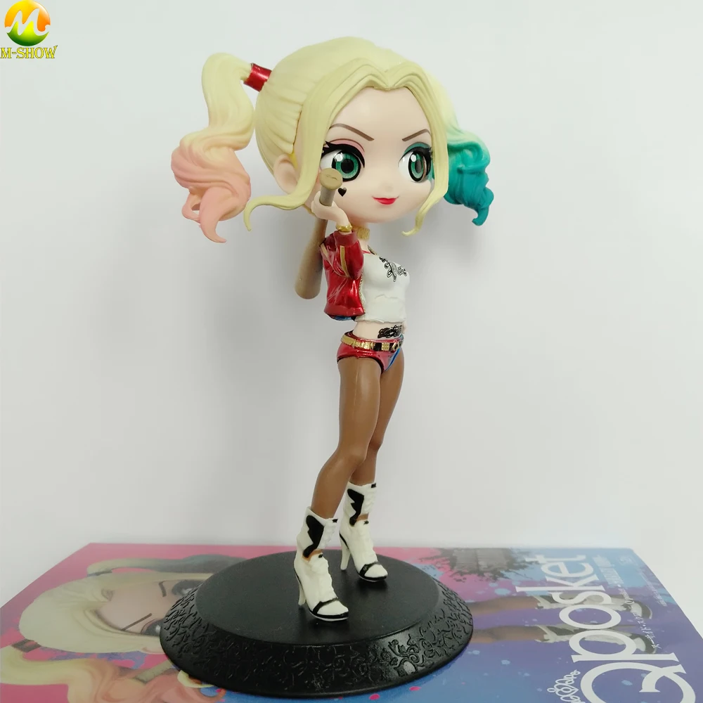 New Q posket 6/" Suicide Squad Harley Quinn PVC Action Figure