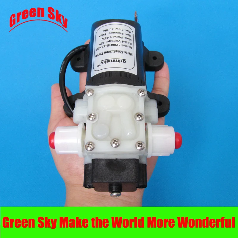 New Arrival max pressure 145PSI 4L/Min 12V DC 45W mist fog spray maker high pressure misting