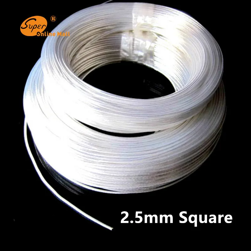 

10/50/100m Silver plated cable Teflon 2.5mm2 OD 2.8mm headphone cable DIY earphone wire audio cable high temperature wire