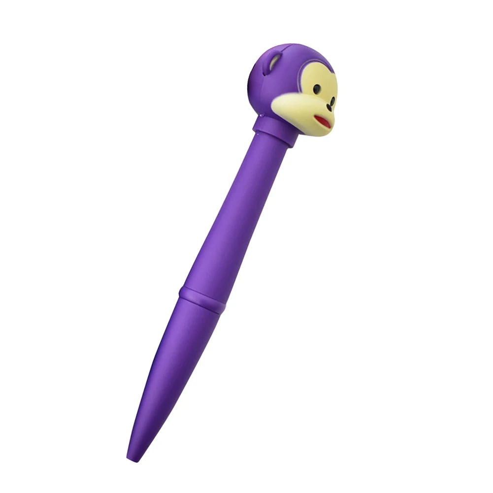 2018 Creative Monkey Owl Electronic Flashlight Pen Lights Stationery Office Kids Gift