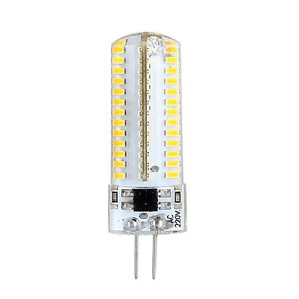 220 В мини G4 Led 3014 SMD 9 Вт кукурузная лампа Кремниевая хрустальная 104 светодиода для