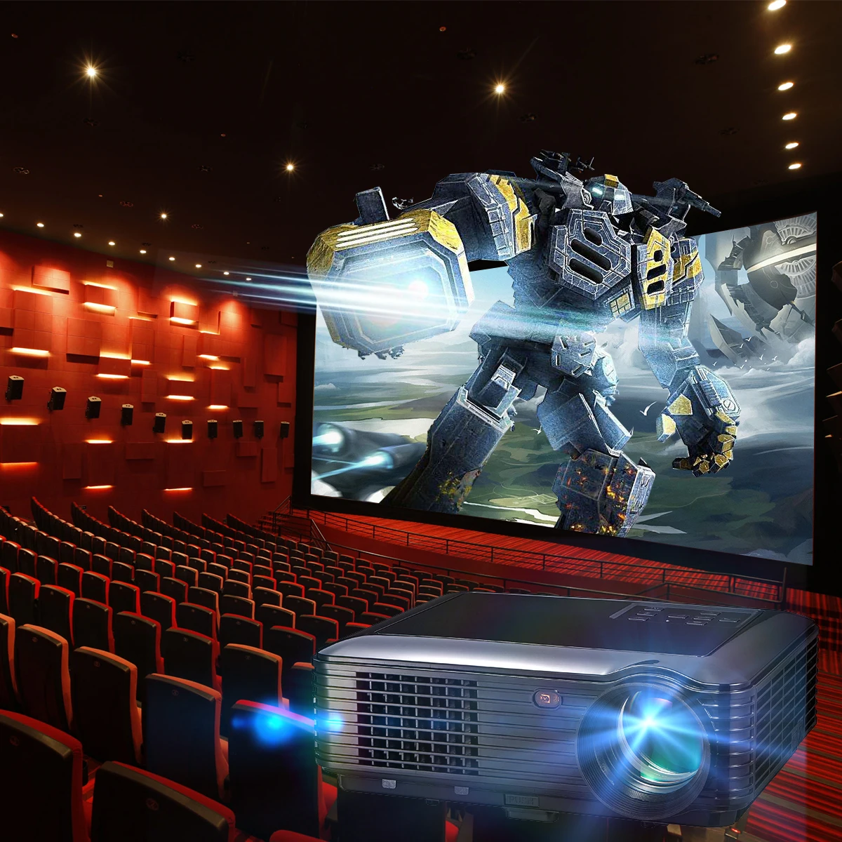 SV-228 1080P LED Mini Portable Projector 1280x800 HDMI USB AV SD 330 Lumens Digital HD Home Theater Projector SV-228 1080P LED Mini Portable Projector 1280x800 HDMI USB AV SD 330 Lumens Digital HD Home Theater Projector