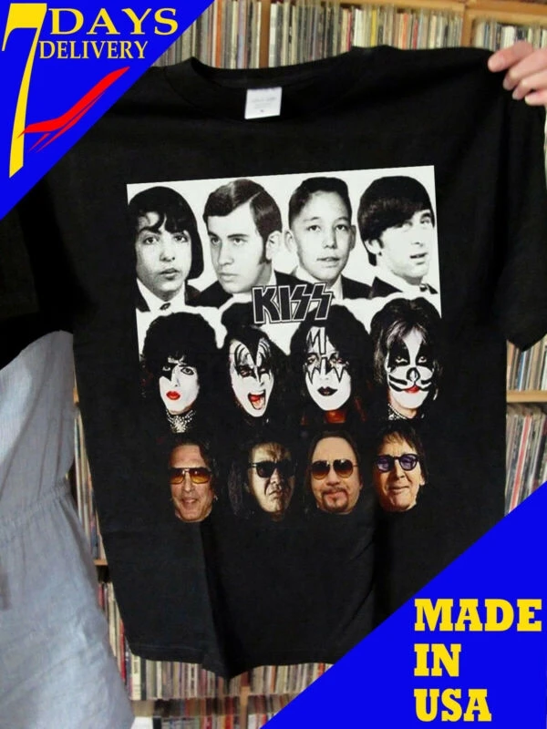 Новая футболка KISS band конец дороги прощание 2019 S-2XL | Мужская одежда
