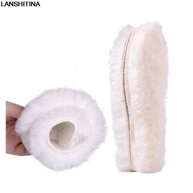 

2018 Limited Solid Winter Wool Insoles Fur Warm Shoes Pad Insole For Men Women Inserts Shoes Accessories Chaussure Medium(b,m)
