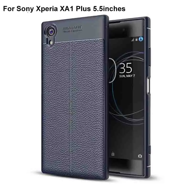 2 шт. чехол для Sony Xperia XA1 Plus XA1PLUS Роскошные ультратонкие мягкие дизайнерские чехлы