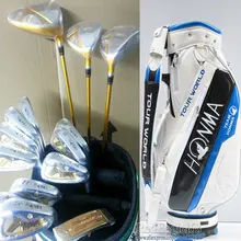 Compelete клубный набор Хонма S-02 4 звезды клюшки для гольфа драйвер fairway Wood Утюги сумка клюшки графитовая клюшка для гольфа