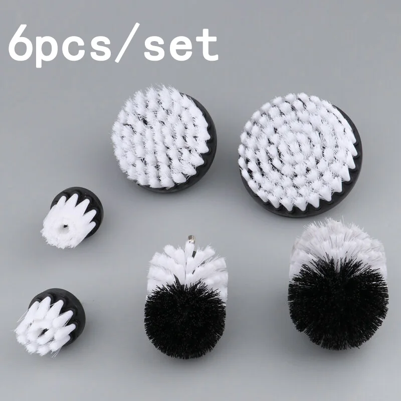 

Plastic Drill Cleaning Brush Electric Scrubber Scrub Bit Tile Grout Cleaner Tool