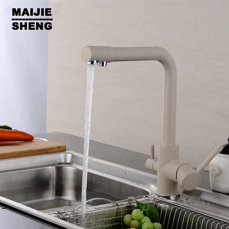 kitchen faucet 3 way double function filler Kitchen Faucet Dual function 3 way water filter kitchen