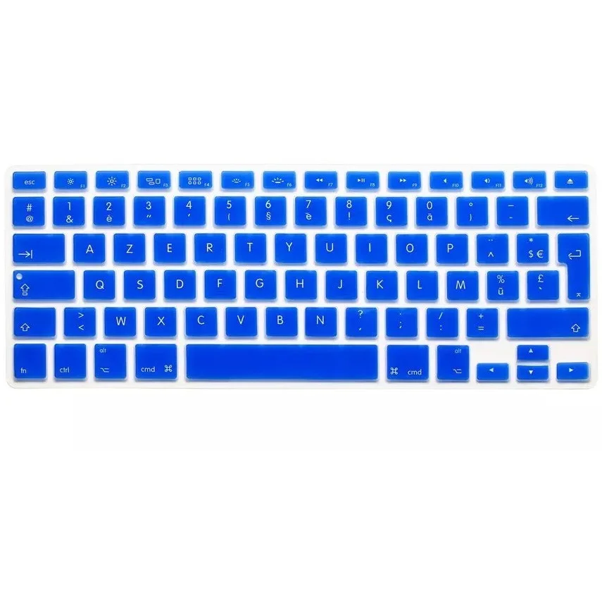 Арабский ЕС ЕВРО AZERTY Французская клавиатура чехол для Macbook Air Pro retina 13 15 силиконовая клавиатура протектор кожи Для iMac