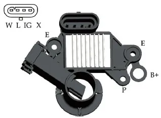 Новый регулятор напряжения генератора 1313CV00 UD12712ARE 220116 VR-D502 66215-43006 66415-40102 D2025 |