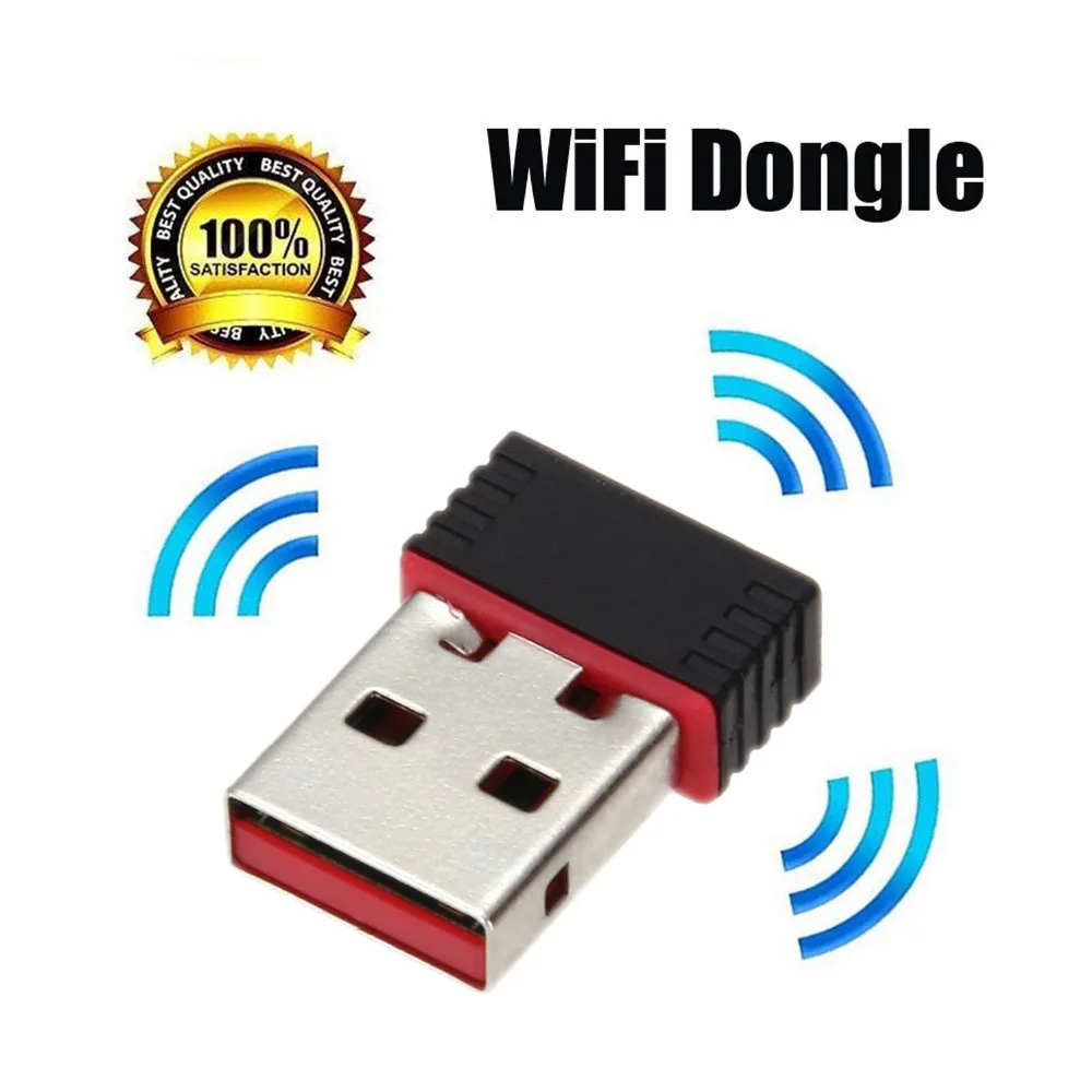 Мини 150 Мбит/с Беспроводной USB Wi-Fi адаптер сети LAN карты 802.11n/g/b 2,4 ГГц сетевой адаптер 150 М для ПК настольного компьютера ноутбука