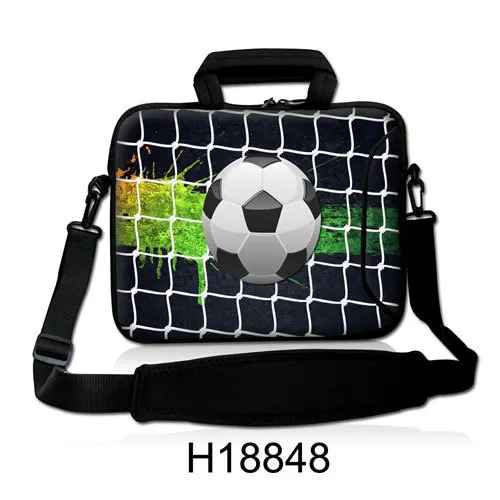 Football Picture Design 10"13"14"15"17" Neoprene Computer Sling Bag