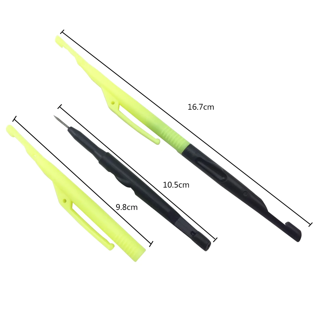 

2PCS Fishing Hook Remover Disgorger Unhook Extractor Knot Picker Needle Hook Tier Pesca Accessories