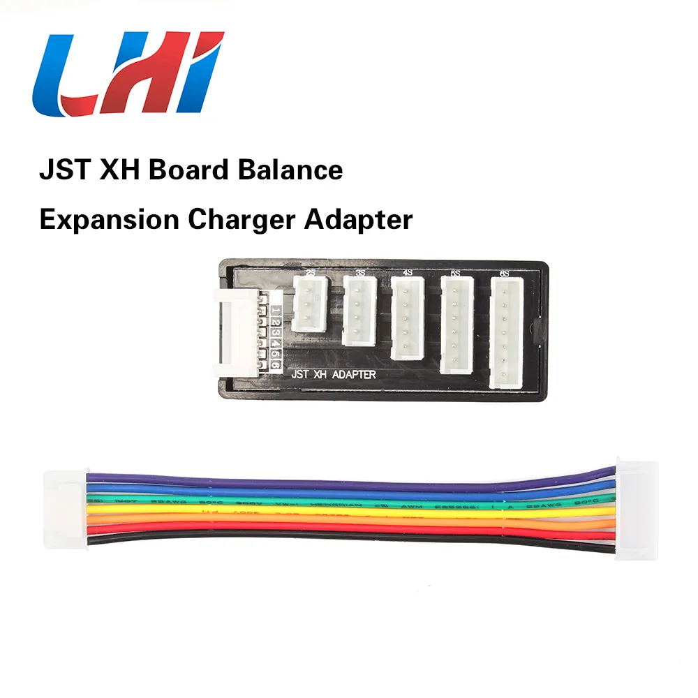 

JST XH Board Balance Expansion Charger Adapter For LiPos RC 2S 3S 4S 5S 6S Battery Charging