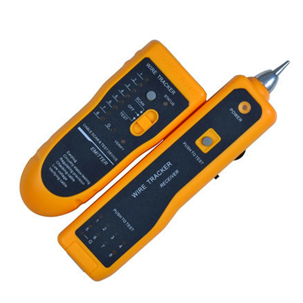 

JW-360 Professional Wire Tracker Cable Tester Line Finder Intelligent Accuracy Quick Judge Low-power Consumption