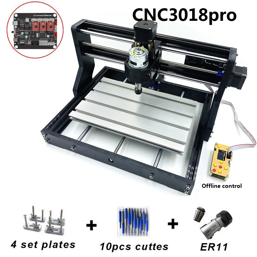 15 W CNC3018 Pro гравировка машина с форума контроллер ER11 5500 mw голову древесины