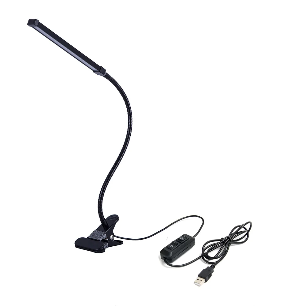 Adjustable USB led Table Lamp SMD LED Table light with Clip Bed Reading