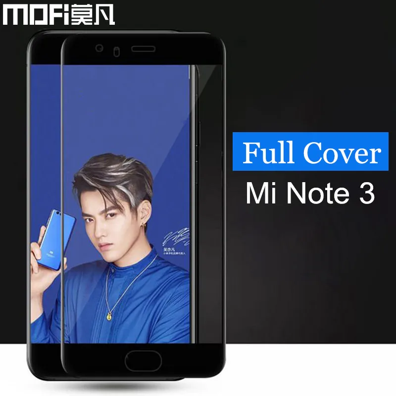 

Xiaomi mi note 3 glass tempered MOFi original xiaomi mi note 3 screen protector full cover blue xiaomi mi note3 glass film 5.5