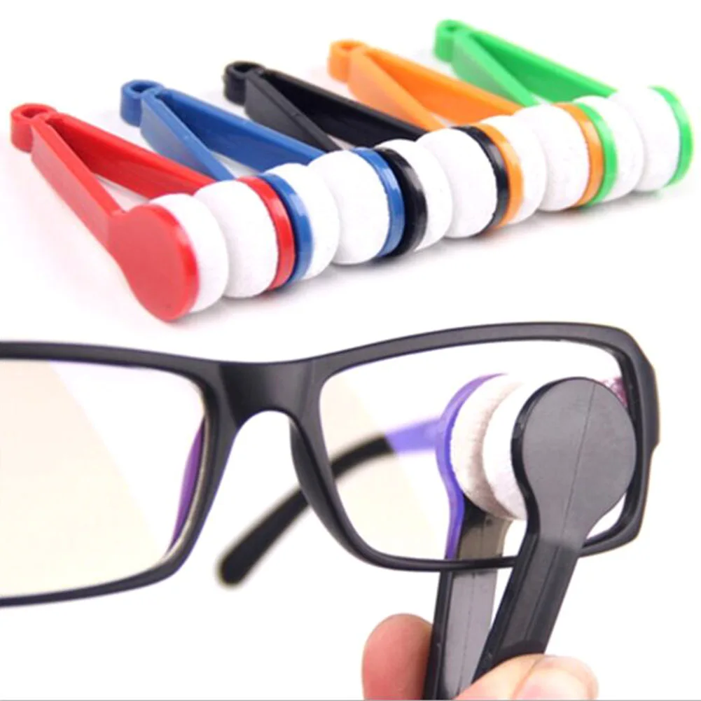 Дропшиппинг, многофункциональные разноцветные портативные очки, протирающие очки, чистящие очки, салфетка для чистки, инструменты для очистки, 1 шт