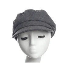 HW бутик газетчик Кепки s для Для женщин моды Военная Шляпа Snapback Кепки s женские Casquette ВС Hat восьмиугольная Кепки